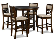 2 New Classic Furniture Gia Gray Counter Height Chairs