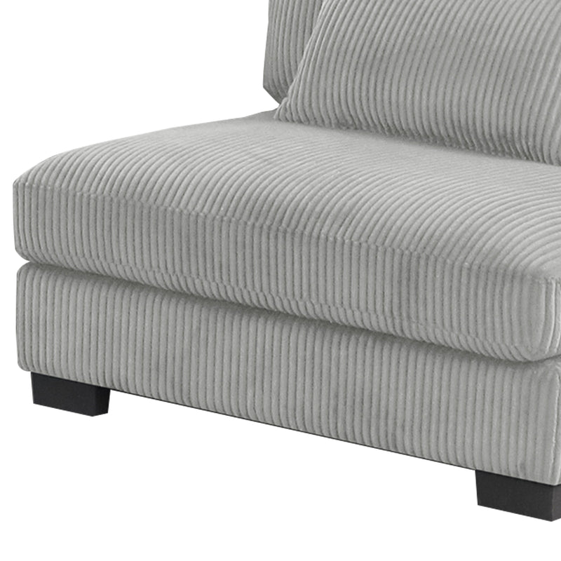 Galaxy Home Bentley Gray Armless Chair