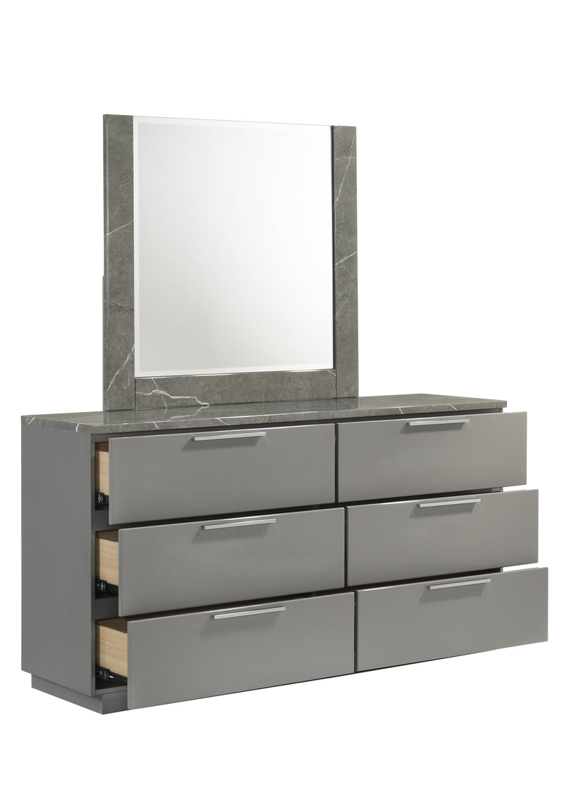 Galaxy Home Elara Gray Dresser