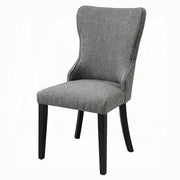 2 Acme Furniture Marioly Gray Side Chairs