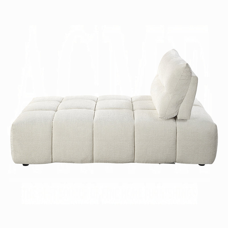 Acme Furniture Loanna Coral Red Modular Chaise