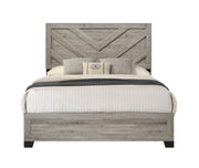 Acme Furniture Mari Light Gray Queen Bed