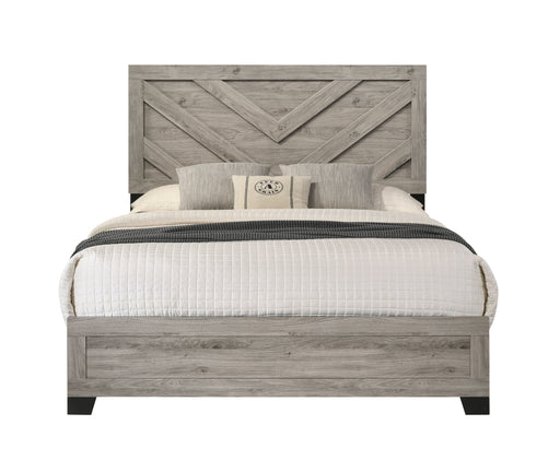 Acme Furniture Mari Light Gray Queen Bed