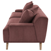 Coaster Furniture Elizabeth Red Extra Long Sofa