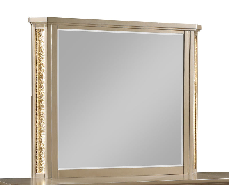 Galaxy Home Medusa Gold Mirror