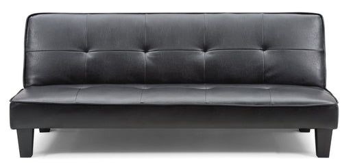 Glory Furniture Alan Red Faux Leather Sofa Bed