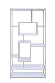 Steve Silver Alize White Bookcase and Desk