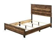 Acme Furniture Morales Rustic Oak King Bed