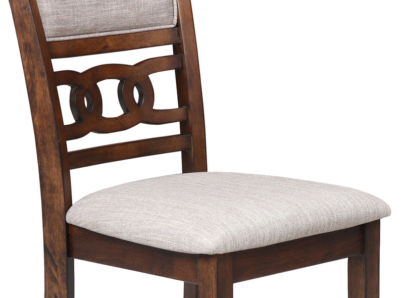 New Classic Furniture Gia Gray 42 Inch Drop Leaf 3pc Dining Set