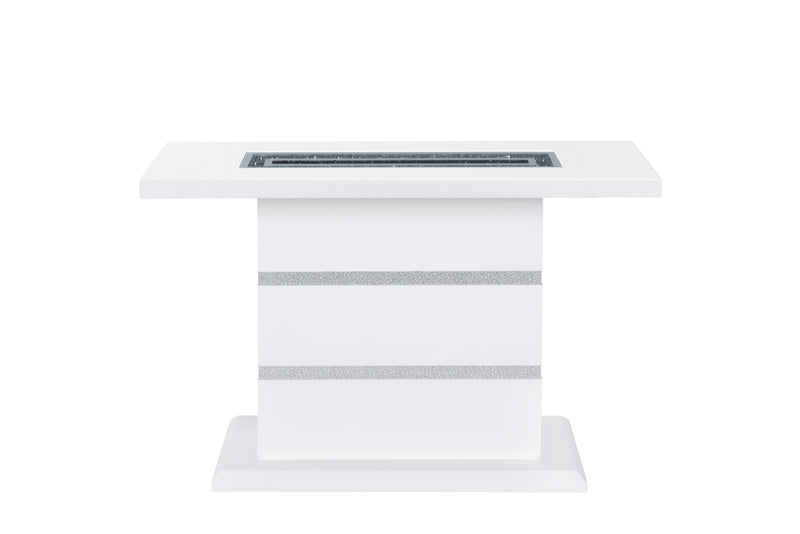 Global Furniture Monaco White Console Table