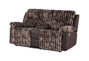 Global Furniture U6028 Brown 3pc Living Room Set