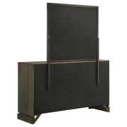 Coaster Furniture Gran Park Dark Cocoa Brown Dresser and Mirror