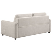 Coaster Furniture Rylie Beige Sofa Sleeper with Queen Mattress