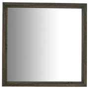 Coaster Furniture Wright Brown Oak Mirror