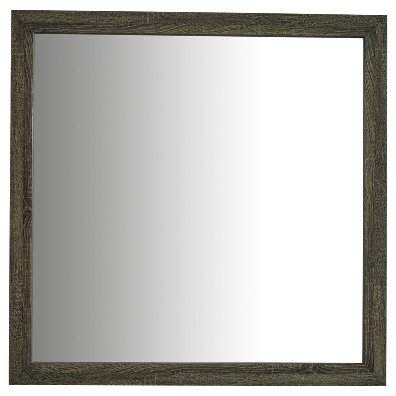 Coaster Furniture Wright Brown Oak Mirror