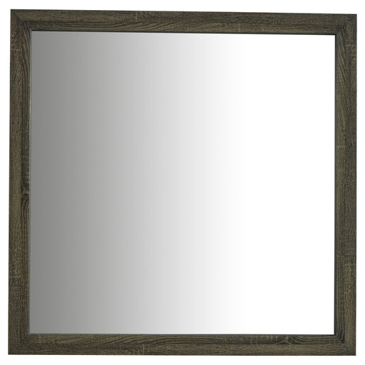 Coaster Furniture Wright Brown Oak Mirror