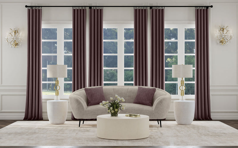 Coaster Furniture Ellorie Beige Curved Loveseat