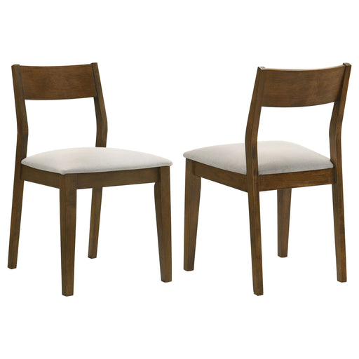 2 Coaster Furniture Almonte Dark Brown Dining Chairs