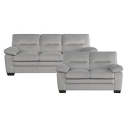 Home Elegance Keighly Gray 2pc Living Room Set