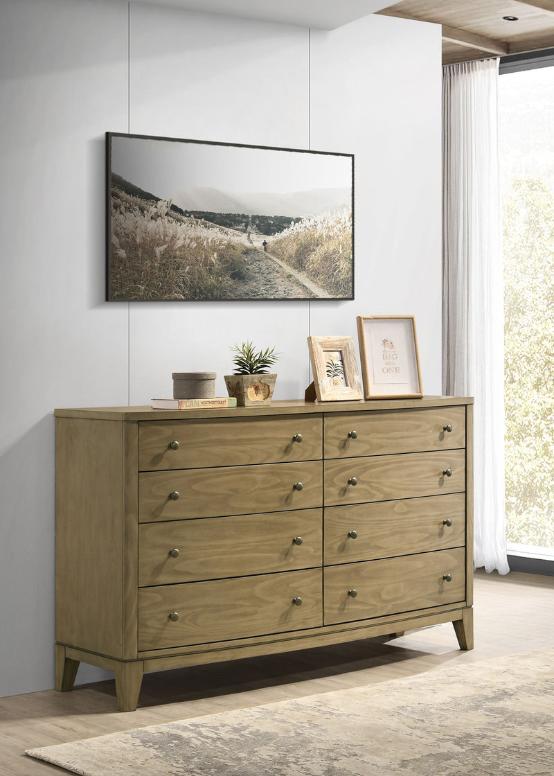 Coaster Furniture Granada Natural Brown 8 Drawer Dresser