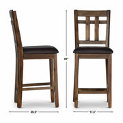 Steve Silver Saranac Mocha 7pc Counter Set