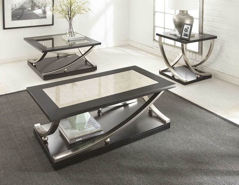 Steve Silver Ramsey Ebony Cocktail Table