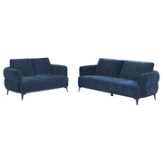 Coaster Furniture Lively Blue 2pc Living Room Set