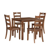 New Classic Furniture Salem Brown 5pc Dining Set