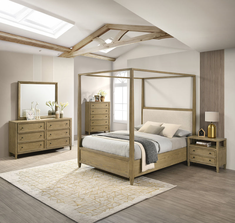 Crown Mark Sienna Antique Brown Mirror