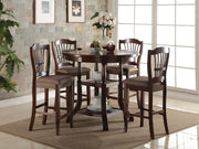 New Classic Furniture Bixby Black Espresso Counter Height Table