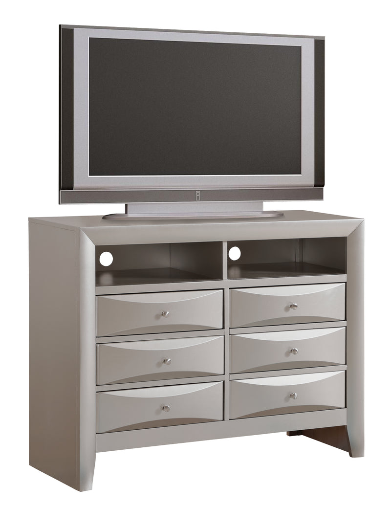 Glory Furniture Marilla Gray Media Chest