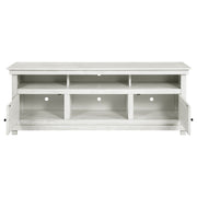 Coaster Furniture Payne Distressed White 70 Inch TV Stand