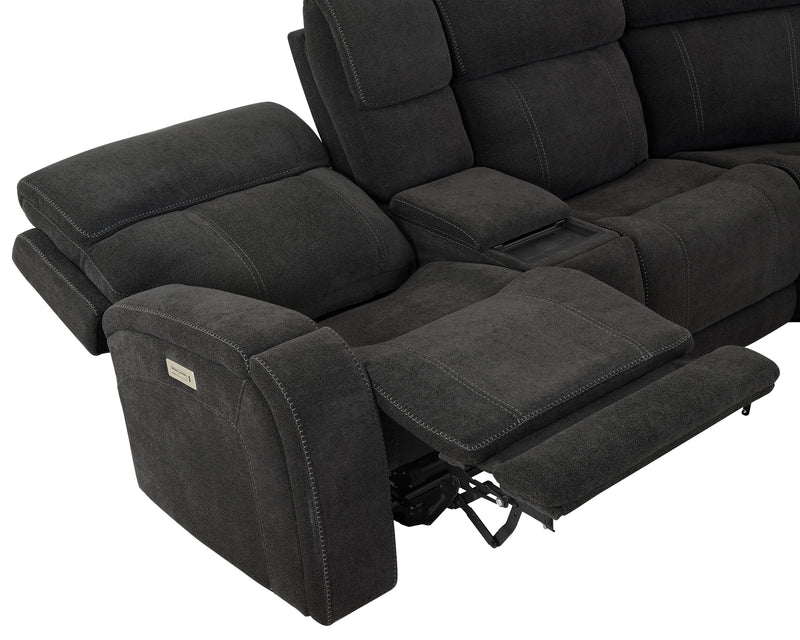 Steve Silver Seattle Gray 3pc Sectional