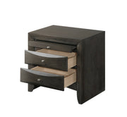 Crown Mark Emily Dark Cherry Night Stand
