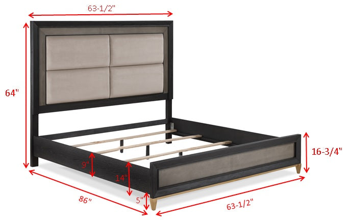 Crown Mark Payson Queen Bed