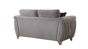 Galaxy Home Leena Gray Loveseat