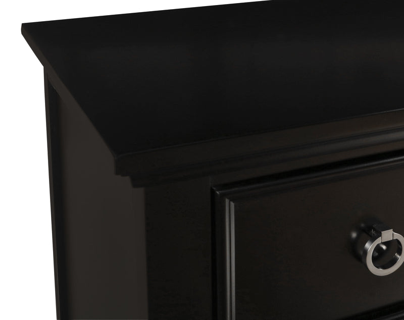 New Classic Furniture Tamarack Black Wood Chest