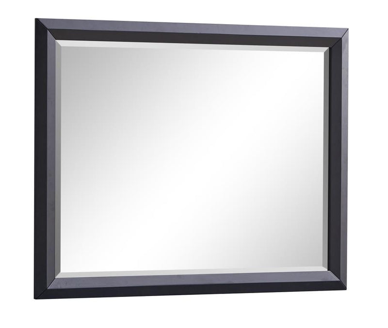 Glory Furniture Liverpool Black Mirror