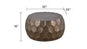 Galaxy Home 101 Silver Coffee Table
