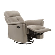 Home Elegance Bristow Green Swivel Glider Reclining Chair