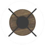 Coaster Furniture Delfin Brown Coffee Table