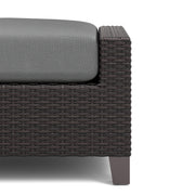 2 New Classic Furniture Skye Gray Outdoor Ottomans