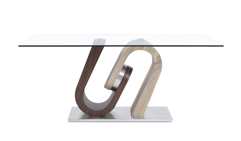 Global Furniture D4126 Oak Brown 5pc Dining Room Set