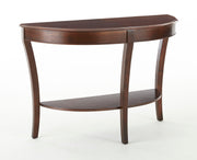 Steve Silver Troy Brown Cherry Sofa Table
