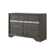 Galaxy Home Matrix Gray Wood Dresser