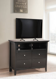 Glory Furniture Hammond Black Media Chest