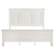 Coaster Furniture Sandy Beach Cream White King Panel Bed