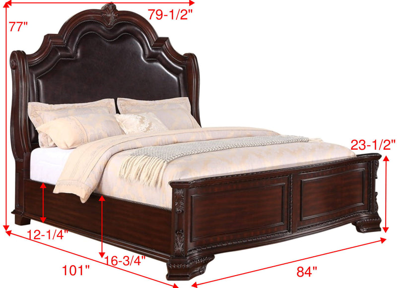 Crown Mark Sheffield King Bed