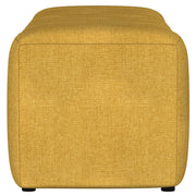 Coaster Furniture Summer Mustard Yellow Accent Bench
