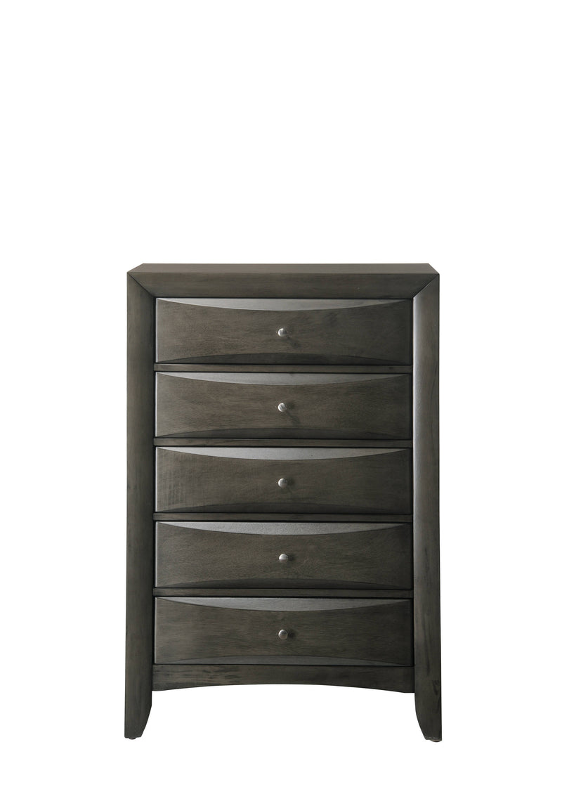 Crown Mark Emily Black Chest